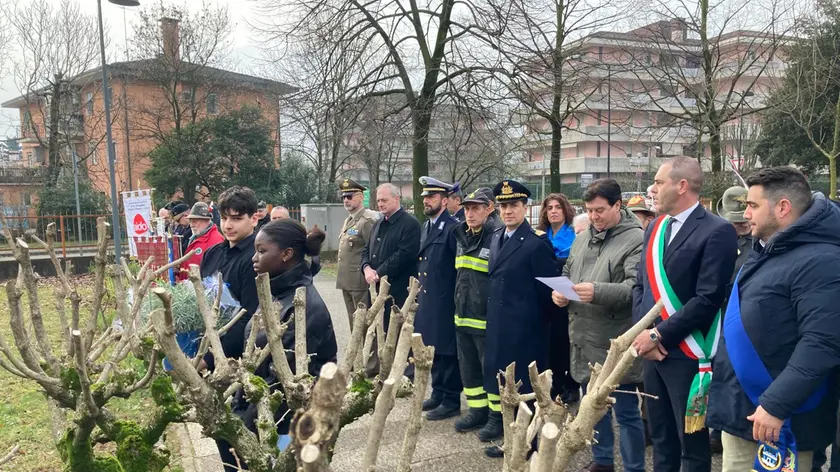 La cerimonia per il Giorno del Ricordo alla Coletti di Treviso