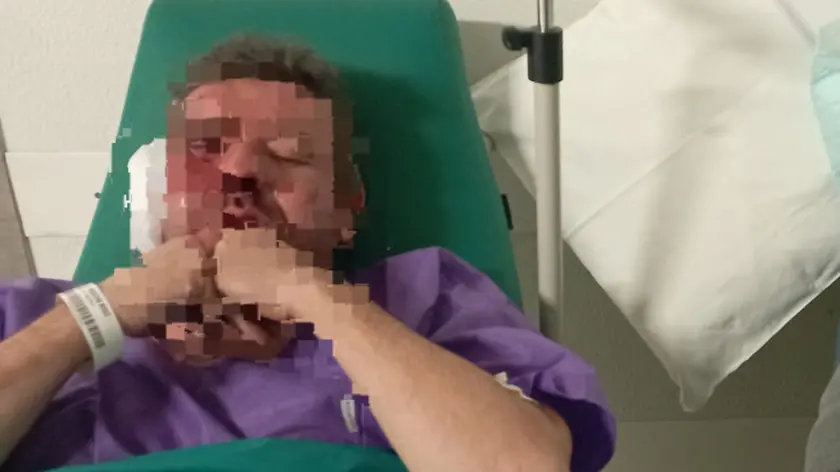 Uno dei feriti nell’aggressione di Vittorio Veneto