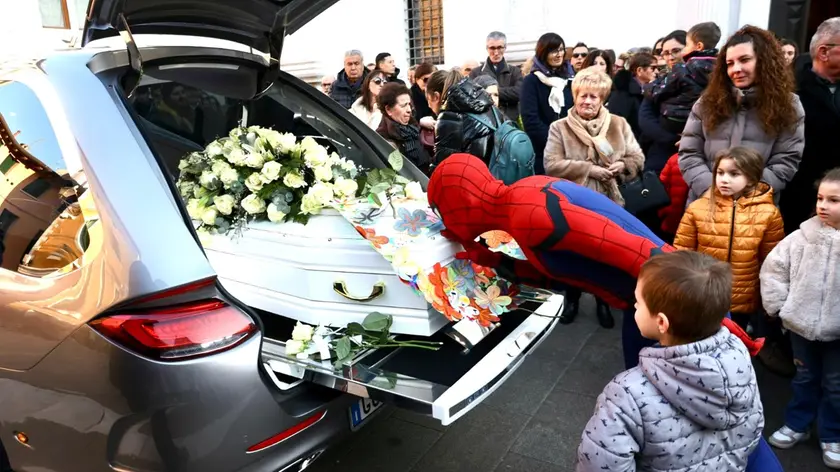 Il funerale di Andrea Crostato (FotoFilm)