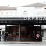 L'ingresso dell'ospedale di Conegliano