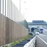 Le barriere fonoassorbenti lungo la terza corsia dell'autostrada A4