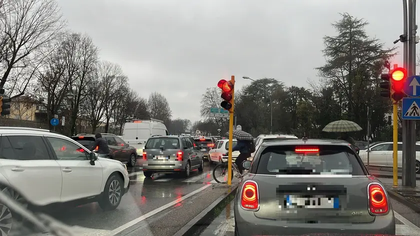 Il traffico sul Put a Treviso