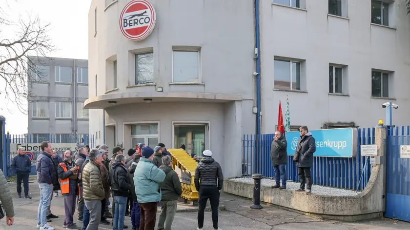 Un precedente sciopero degli operai alla Berco