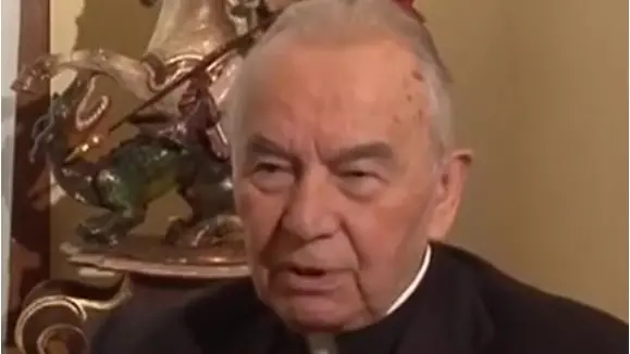 Monsignor Pietro Paolo Carrer, morto all'età di 99 anni