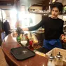 Gloria Zorzi al lavoro alla Tavernetta Butterfly a Treviso