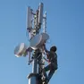 Foto generica di intervento su un'antenna di telefonia mobile. Immagine pubblicata il 07.07.2015