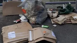 I rifiuti abbandonati