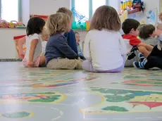 Bambini in una scuola dell'infanzia