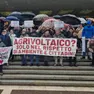 Manifestazione a Venezia (foto Interpress)