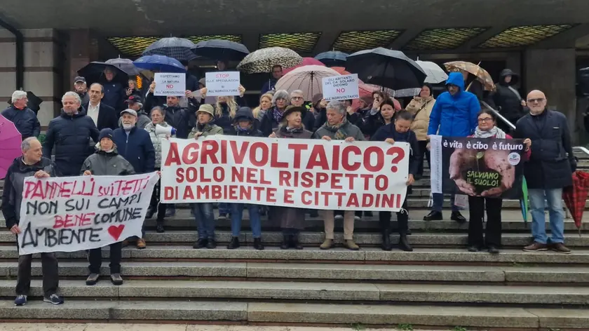 Manifestazione a Venezia (foto Interpress)