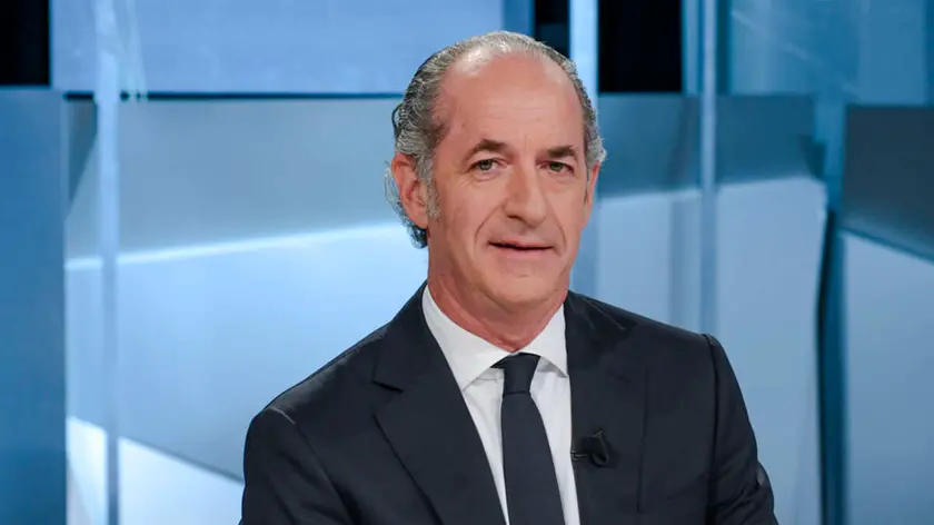 Il presidente del Veneto Luca Zaia