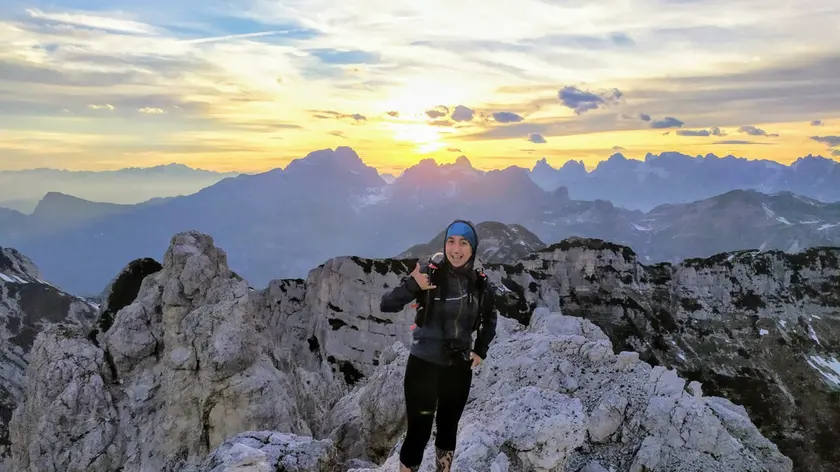 Elisa De Nardi, morta nella valanga sulla forcella Giau