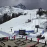 Pochi sciatori ma piste perfette il 26 marzo mattina nel comprensorio del Faloria
