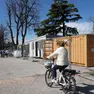 Il cantiere lungo le mura