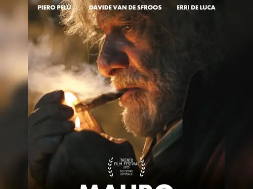 La locandina del film sulla vita di Mauro Corona