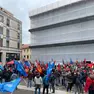 I lavoratori in corteo