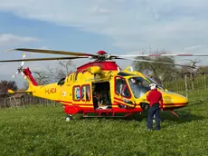 L'elicottero di Treviso Emergenza in una foto di repertorio