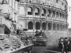 Gli Alleati ai Fori imperiali a Roma