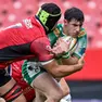 Tommaso Menoncello, centro del Benetton, uno dei protagonisti della vittoria in Sudafrica