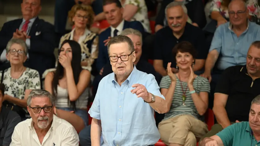 Luciano Dall'Acqua nel 2024 a Pordenone