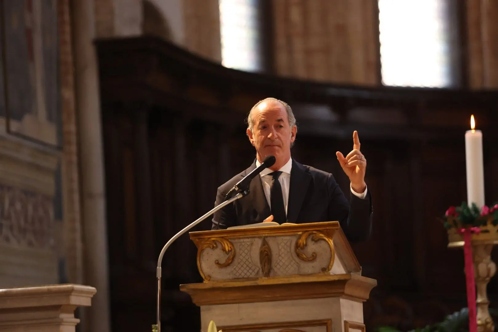 Il presidente della Regione, Luca Zaia (FotoFilm)