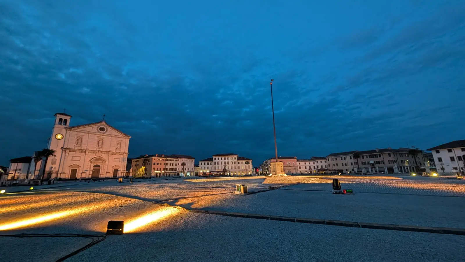 L'istallazione luminosa in città
