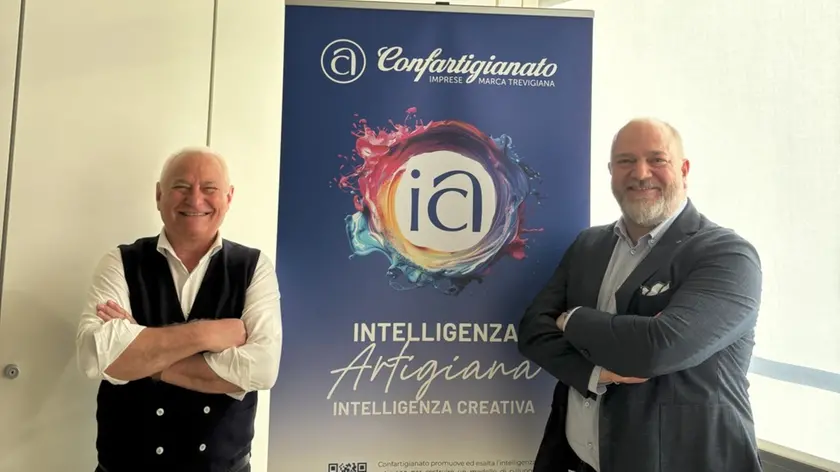 Armando Sartori - presidente - e Carlo Ceriana - segretario Confartigianato Imprese Marca Trevigiana