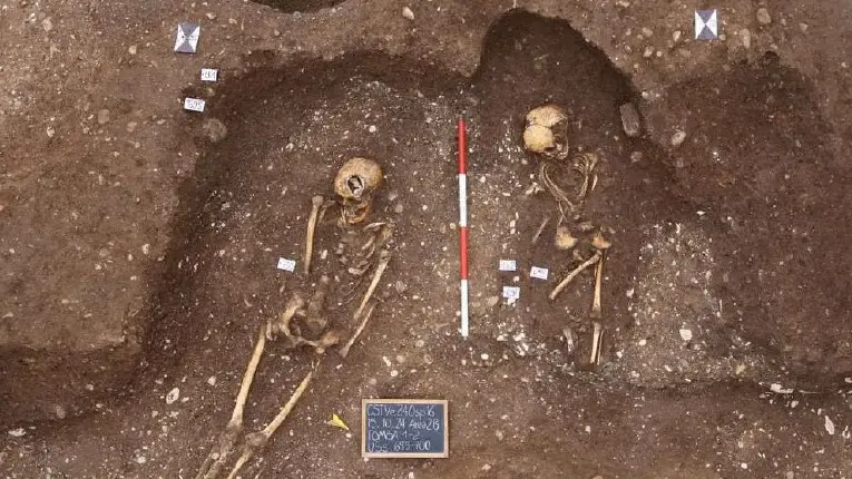 I reperti archeologici trovati sotto il bunker dello Iov di Castelfranco