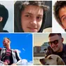Da sinistra in alto Marco Canonico, Davide Corazzin, Giacomo Bologna, Andrea Buosi, VedadOsivcic