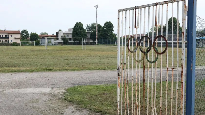 Il campo di calcio dell'Aurora