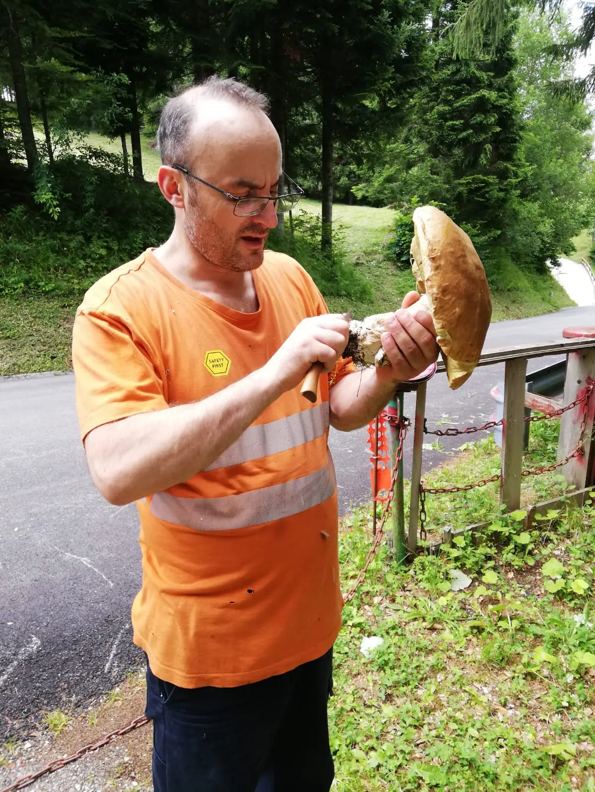 Paolo Straulino aveva una grande passione per i funghi
