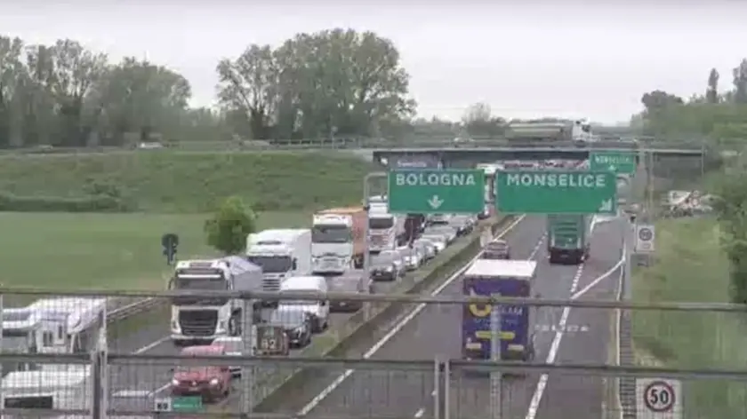 Le code provocate dal tamponamento in A13