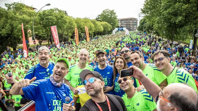 La partenza della Deejay Ten del 2024