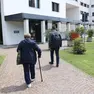 L'ingresso dell'ospedale San Camillo