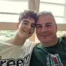 Tommaso Toldo con il padre Stefano