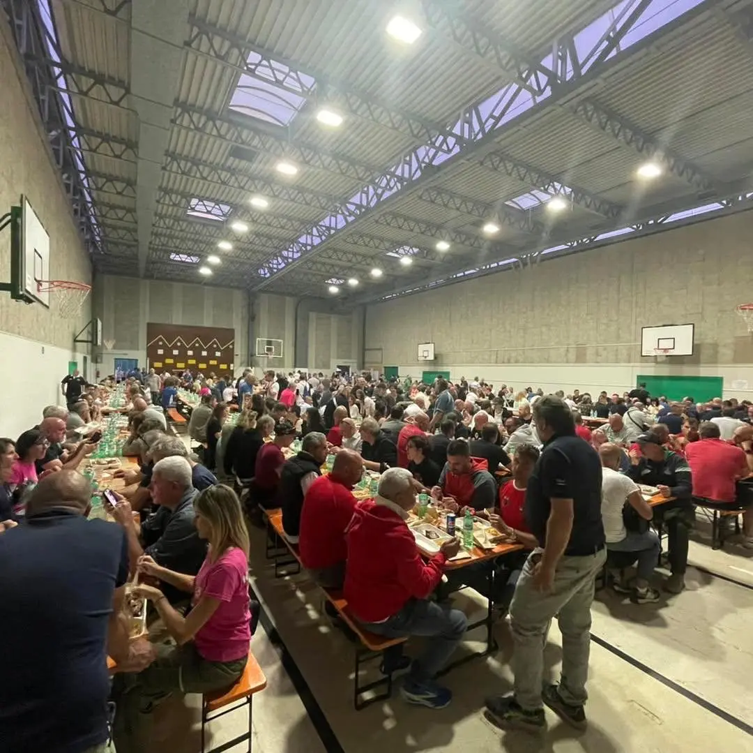 La cena per festeggiare i 20 anni