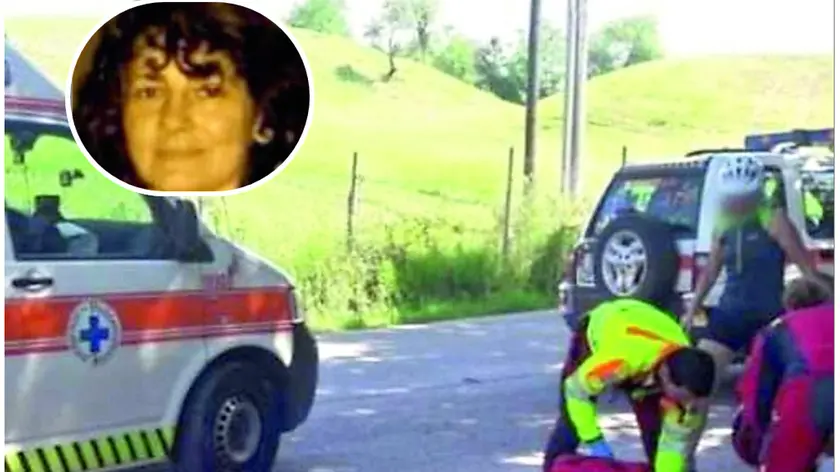 I soccorsi sul Montello e la vittima Angela Clerici