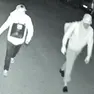 I due uomini immortalati dalle telecamere in Borgo Innocenti dove sono stati messi a segno dei furti