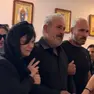 Il dolore dei genitori al funerale di Lorenzo Cristea