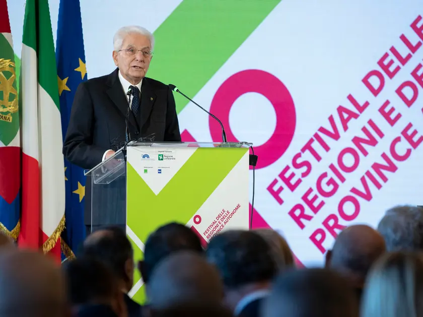 Il presidente della Repubblica, Sergio Mattarella