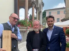 Scott con Giovanni Zanon e il nipote Carlo