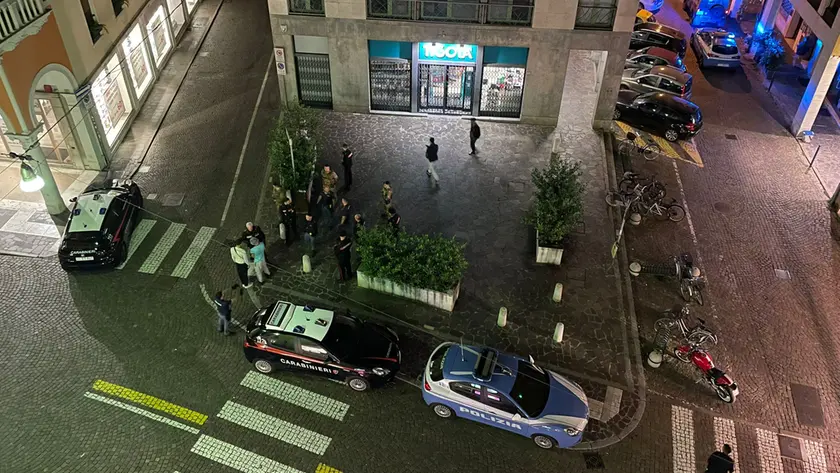 Venerdì sera di tensione in via Collalto a Treviso