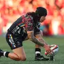 Umaga durante il match con Munster