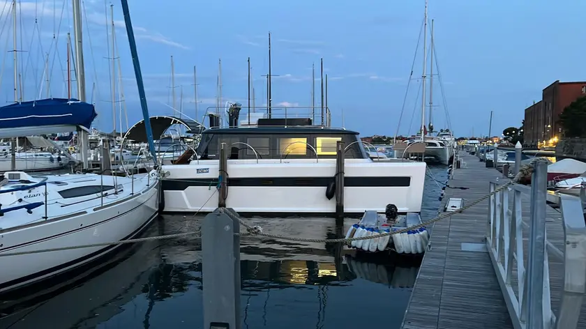 La barca in cui si è verificata la tragedia, a Sant'Elena
