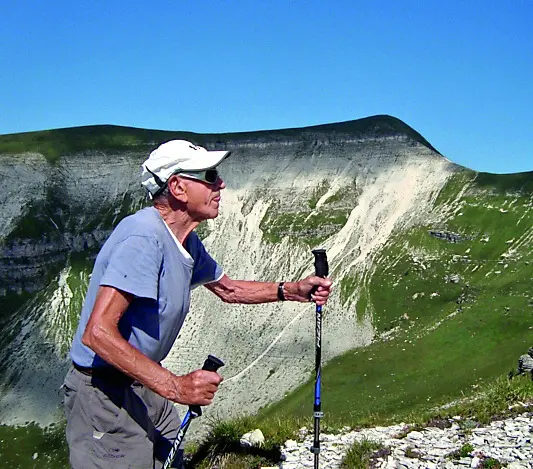 Sandi in escursione sul monte Pavione