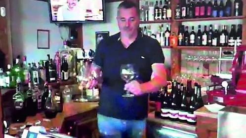 Luigino Gava, titolare dell’enoteca Peccato divino