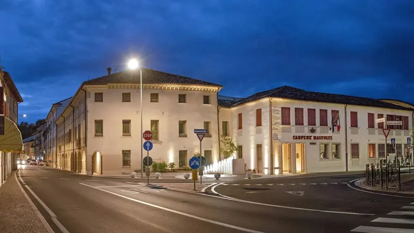 La sede della Carpené Malvolti, storica azienda spumantistica di Conegliano
