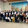 Gli agenti della polizia locale di Mogliano, Preganziol e Casier con il diploma di primo soccorso per animali