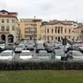 Il parcheggio in piazza Vittoria, teatro da anni di dibattito
