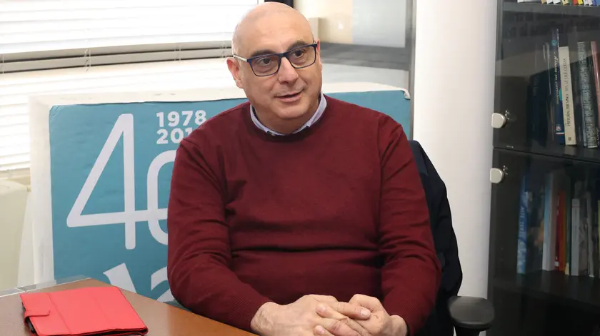 Mauro Visentin. segretario Cgil Treviso